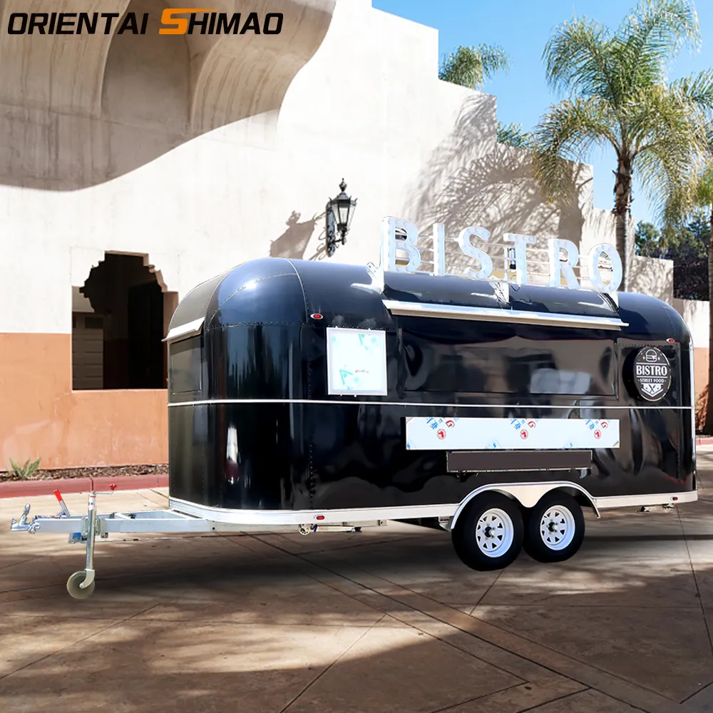 Прицеп с едой Oriental Shimao Black Airstream