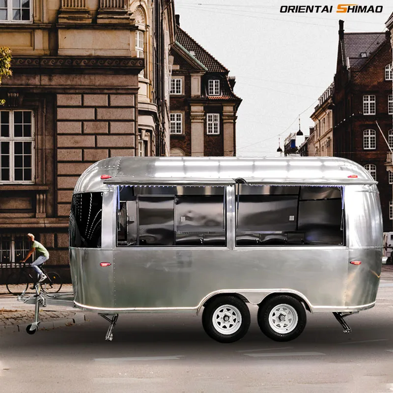 Алюминиевый продовольственный грузовик Airstream